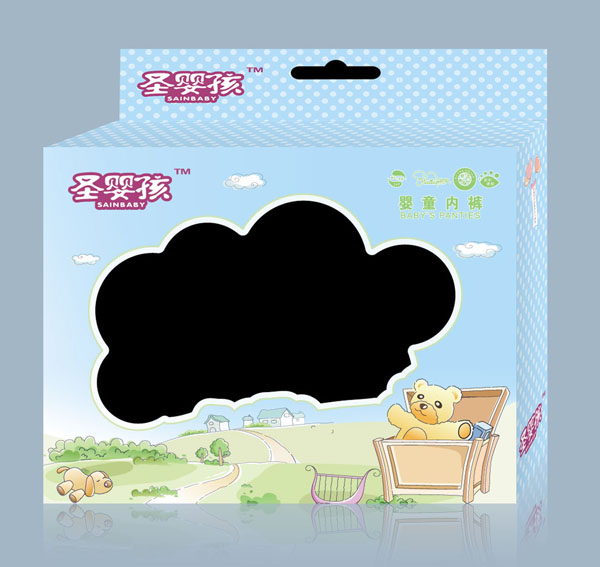 圣嬰孩男童三角純白內(nèi)褲