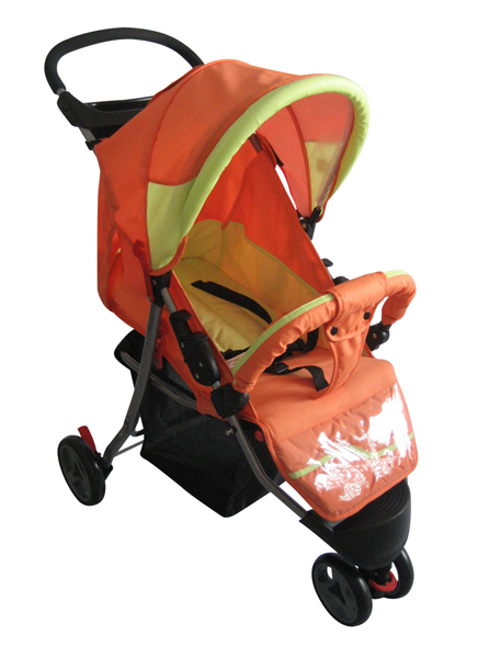 凱貝兒桔色多功能嬰兒車(chē)