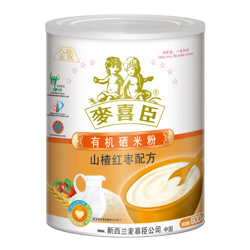 麥喜臣有機硒米粉山楂紅棗配方(聽裝)