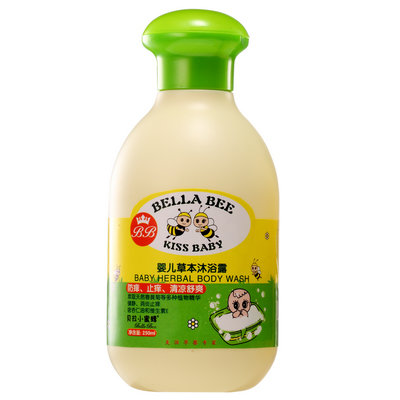 貝拉小蜜蜂嬰兒草本沐浴露
