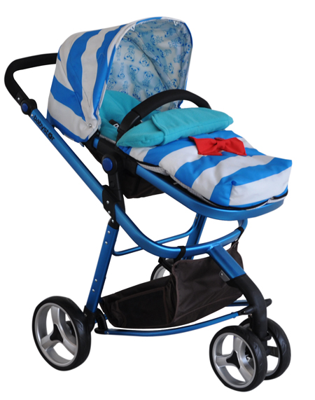 貝之星嬰兒推車T5000型淡藍(lán)色