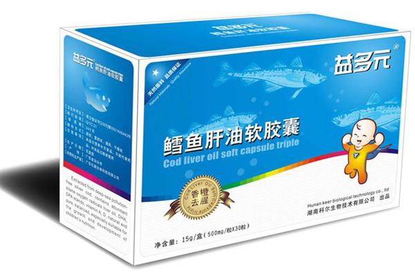 益多元鱈魚肝油軟膠囊
