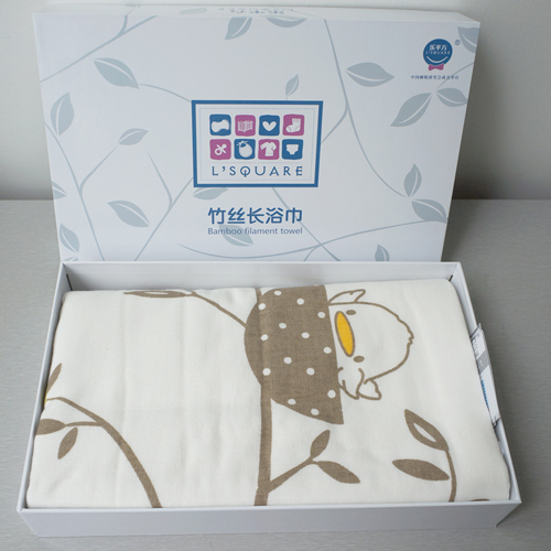 樂平方竹絲長浴巾