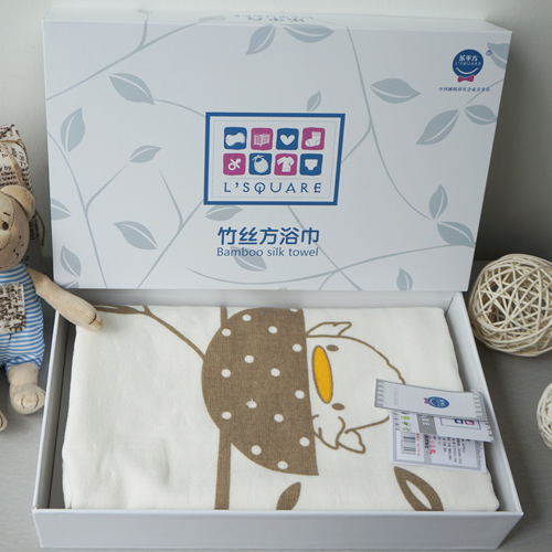 樂平方竹絲方浴巾