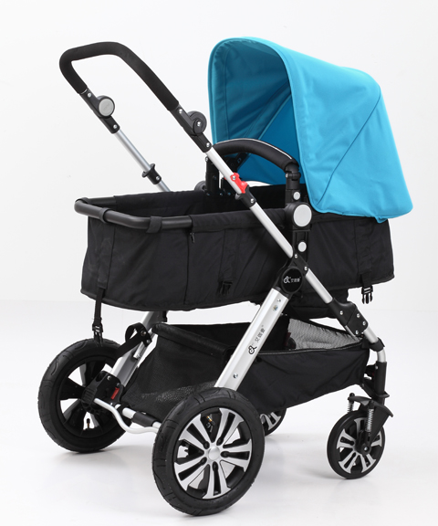 艾珈壹嬰兒推車藍(lán)色
