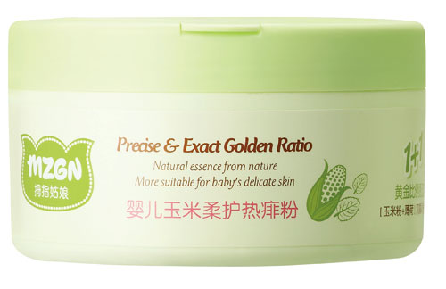 拇指姑娘嬰兒玉米柔護(hù)熱痱粉