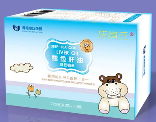 樂育元鱈魚肝油凝膠糖果