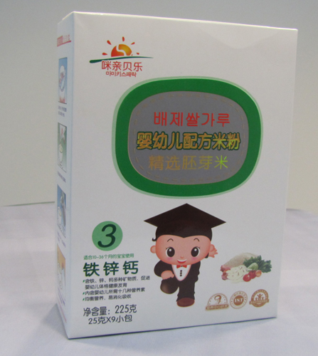 咪親貝樂鐵鋅鈣米粉3段