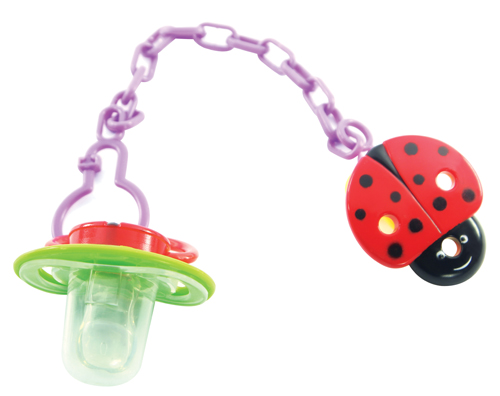 prettybaby鏈條卡通安撫奶嘴