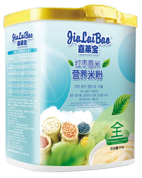 嘉萊寶紅棗薏米營養(yǎng)米粉