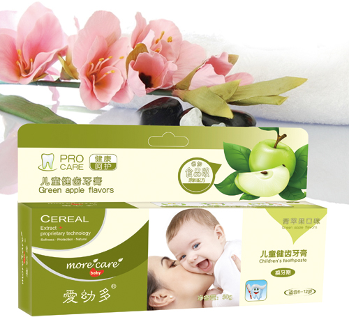 愛(ài)幼多蘋果牙膏