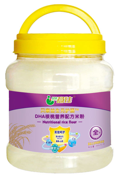 貝康意佳DHA核桃營(yíng)養(yǎng)配方米粉