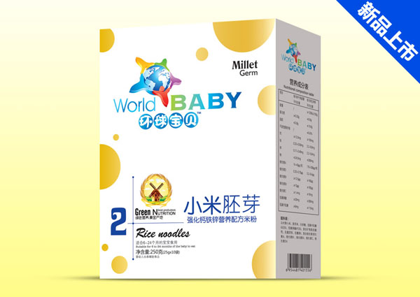 環(huán)球?qū)氊悘?qiáng)化鈣鐵鋅小米胚芽營(yíng)養(yǎng)米粉盒裝