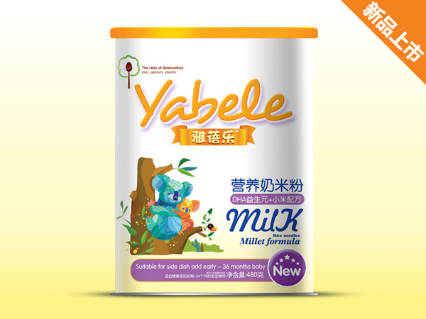 雅蓓樂DHA益生元+小米配方營(yíng)養(yǎng)奶米粉