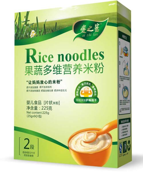 愛(ài)之藍(lán)果蔬多維營(yíng)養(yǎng)米粉2段
