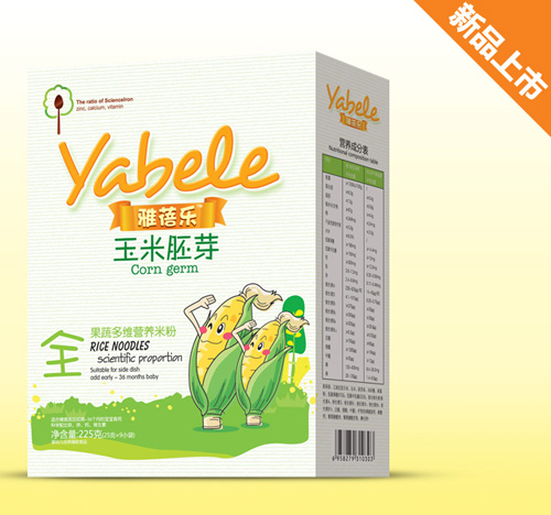 雅蓓樂(lè)玉米胚芽果蔬多維營(yíng)養(yǎng)米粉全段