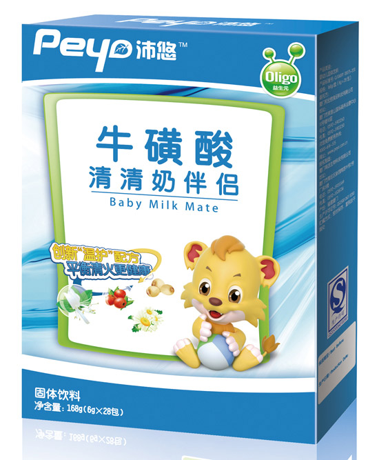 沛悠牛磺酸清清奶伴侶