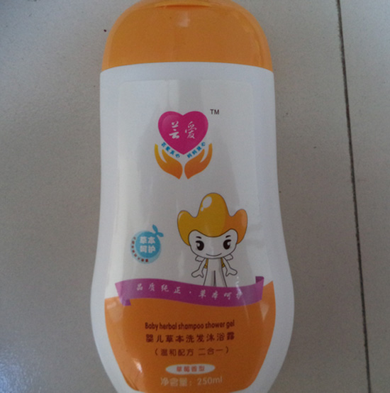 蕓愛(ài)嬰兒草本洗發(fā)沐浴露(草莓香型)