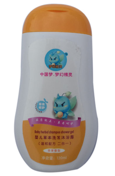 夢(mèng)幻精靈蘋(píng)果香型草本洗發(fā)沐浴露