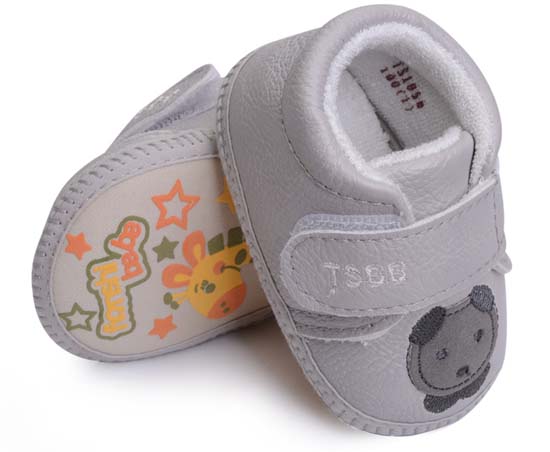 天使之嬰PU幼兒學步鞋