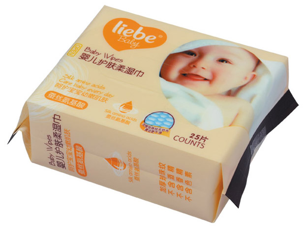 利貝嬰兒護膚柔濕巾25片