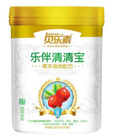 貝樂素樂伴清清寶山楂味