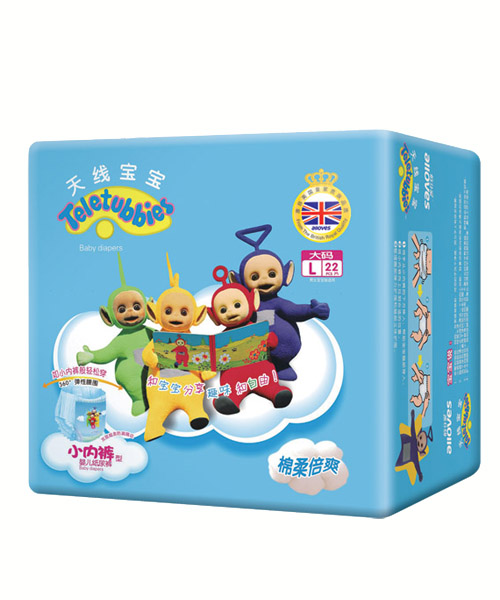 天線寶寶棉柔-小內(nèi)褲型紙尿褲-XXL-18