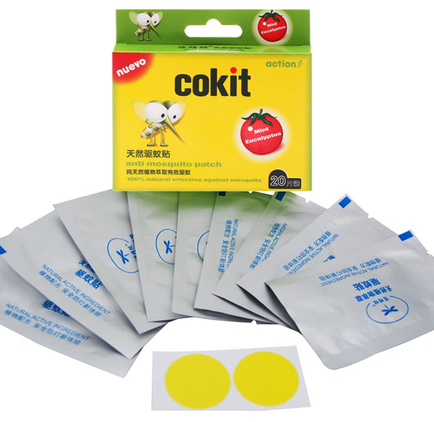 俏蜻蜓天然驅(qū)蚊貼片