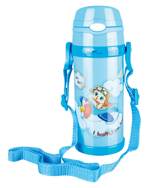 樂蓓藍(lán)色時(shí)尚卡通保溫杯