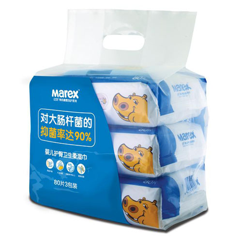 幼妙嬰兒護(hù)臀衛(wèi)生柔濕巾80片