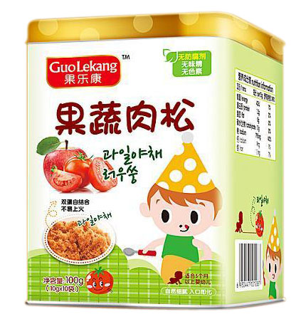 果樂(lè)康果蔬肉松