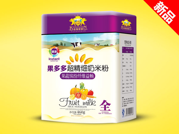 金盾愛(ài)嬰果蔬繽紛纖維益暢超精細(xì)奶米粉聽(tīng)裝