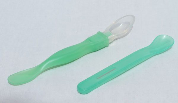 新兒寶雙頭感溫勺&研磨勺