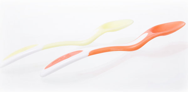 矇矇兔雙色感溫勺