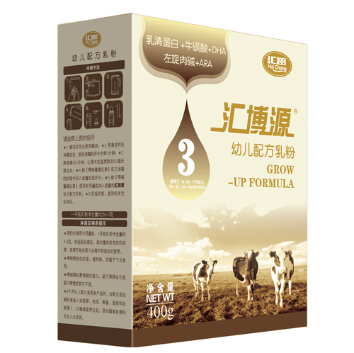 匯昌匯博源幼兒配方乳粉盒裝