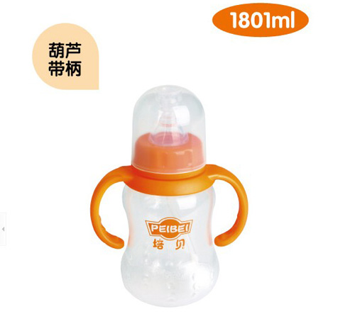 培貝葫蘆帶柄標(biāo)口徑自動奶瓶350ml