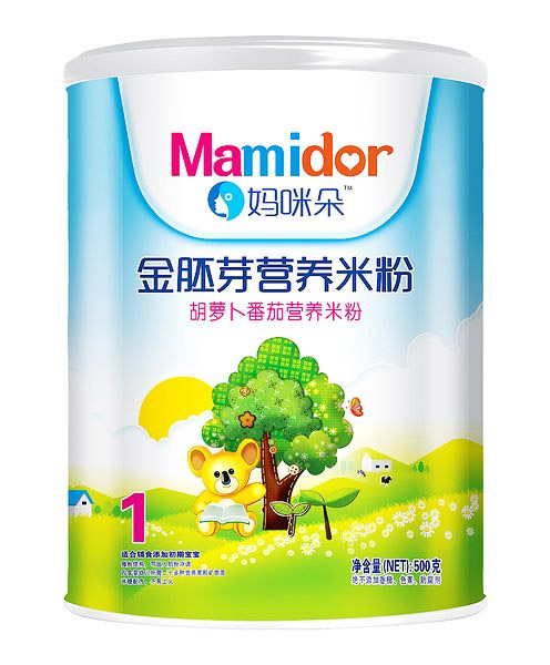 媽咪朵金胚芽胡蘿卜番茄營(yíng)養(yǎng)米粉(聽裝)