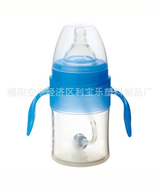 利寶樂寬口徑硅膠自動奶瓶