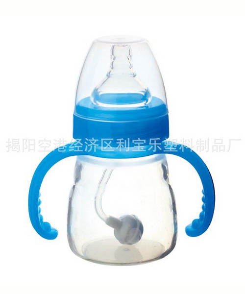 利寶樂寬口徑硅膠自動小奶瓶