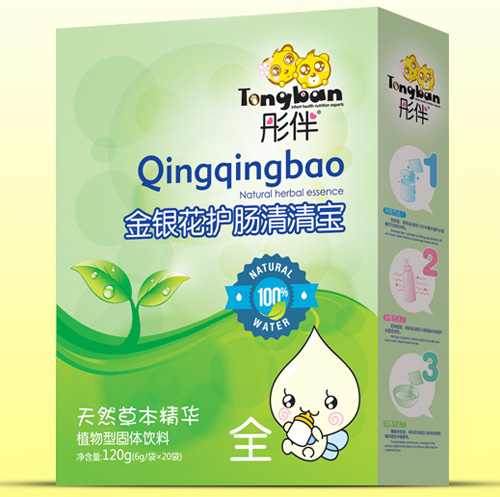 彤伴金銀花護腸清清寶盒裝