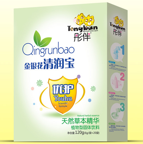 彤伴金銀花清潤寶盒裝