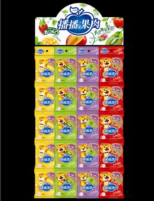 播播果肉五連包掛圖