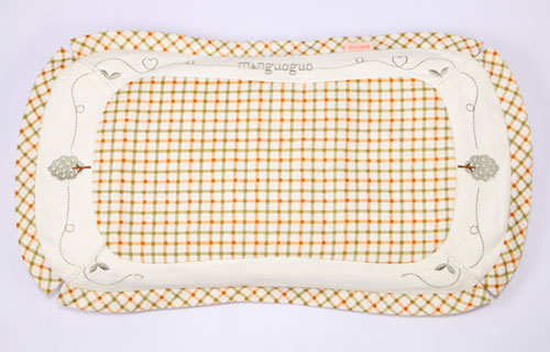 咪呢果果嬰幼兒牽線護型全棉功能枕(冷暖兩用)