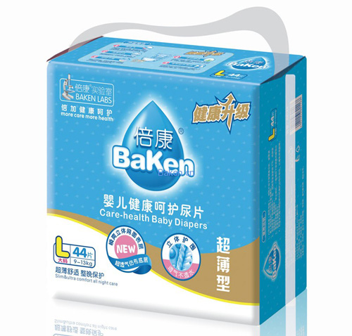 倍康超薄型健康呵護(hù)紙尿片L碼(棉柔大包裝)