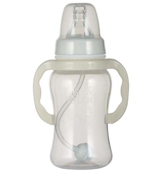 可樂(lè)貝兒白色手柄PP奶瓶