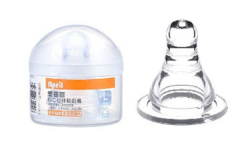 愛普麗標(biāo)口徑硅膠奶嘴L碼