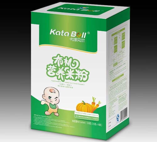 卡塔貝爾有機營養(yǎng)米粉(胡蘿卜+南瓜)