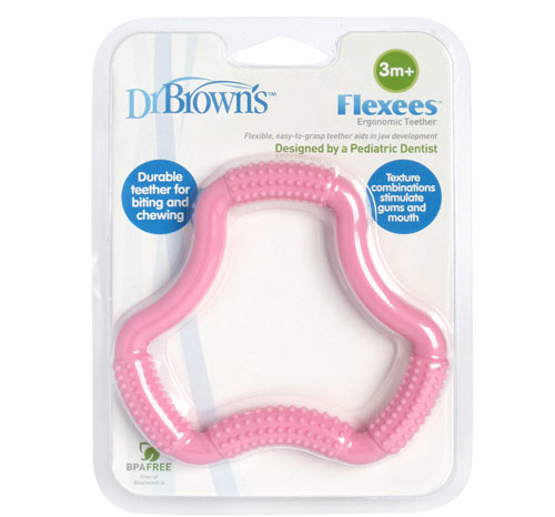 布朗博士健齒牙膠粉色