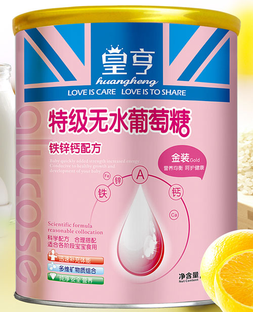 皇亨特級(jí)無(wú)水葡萄糖鐵鈣鋅配方