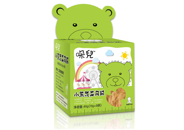 哚兒嬰幼兒小熊菠菜肉絨